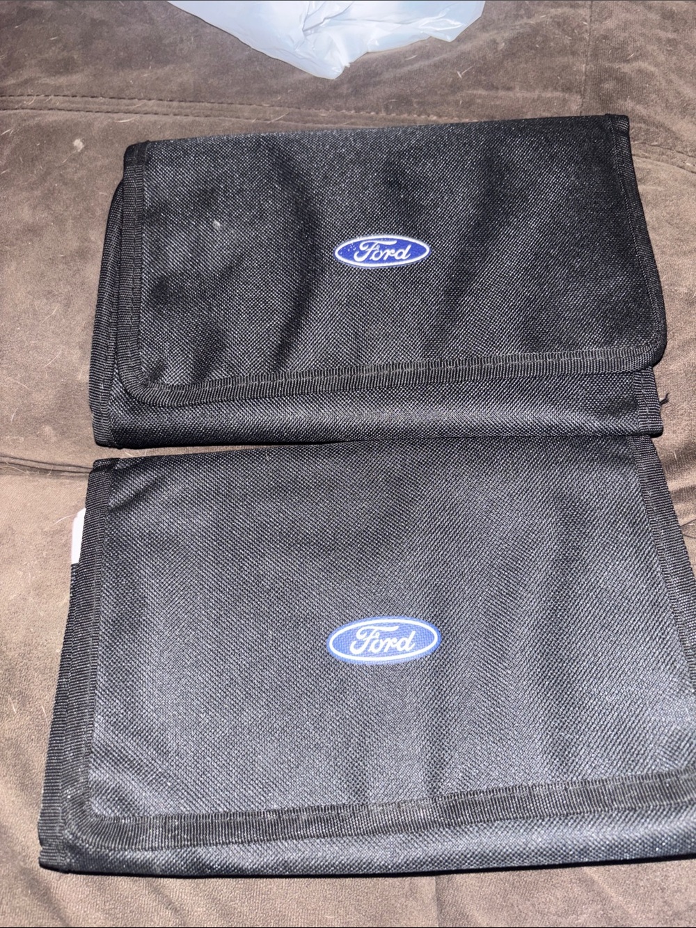 Ford Black Foldable Document Pouch with Blue Logo  2016 Ford focus SE